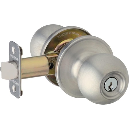 Dexter By Schlage Satin Nickel Entry Door Knob J54VCNA619